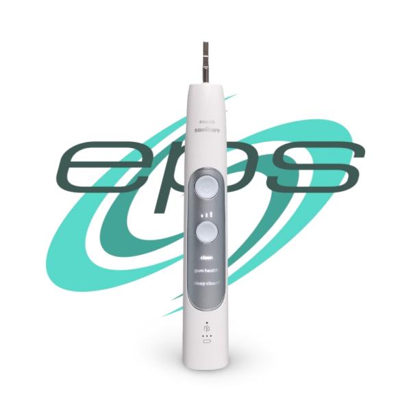 Philips Sonicare 7300er Expert Clean Handstück weiß/metallicblau HX960U Philips Sonicare 7300er Expert Clean Handstück weiß/metallicblau HX960U